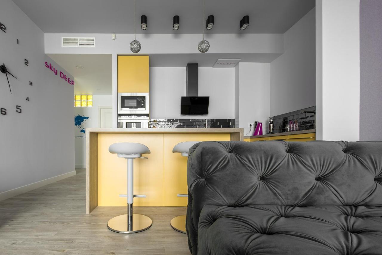 Apartament Sky Deep Jacuzzi 30 Floor Kłajpeda Zewnętrze zdjęcie